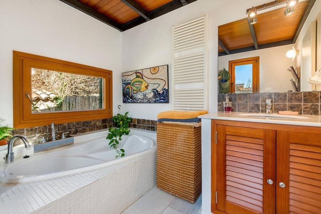 Cas Potecari Villa Porreres Bagian luar foto